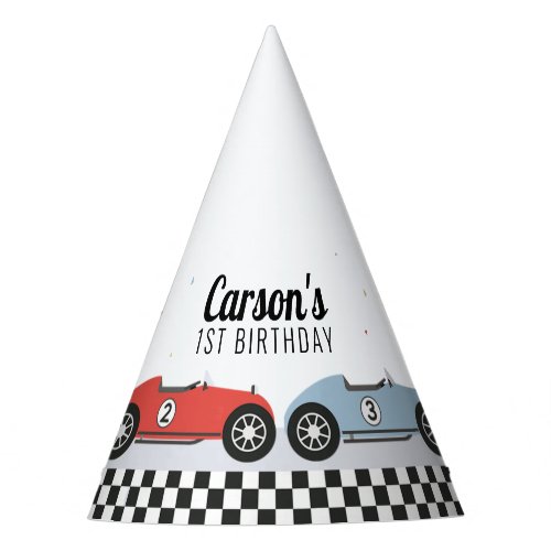 Race Car Birthday Party Hats