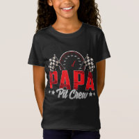 Race Car Birthday Party Racing Family Papa Pit Cre