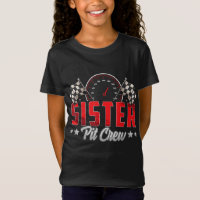 Race Car Birthday Party Racing Family Sister Pit C