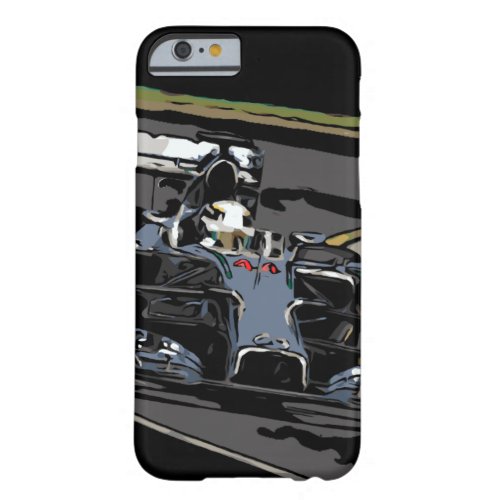 RACE CAR _ BORN TO RACE BARELY THERE iPhone 6 CASE