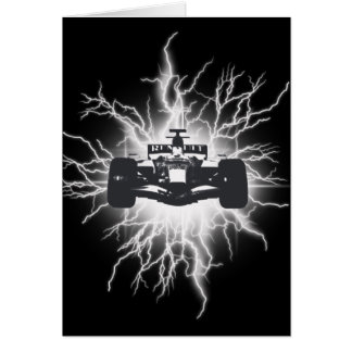 Race car cards