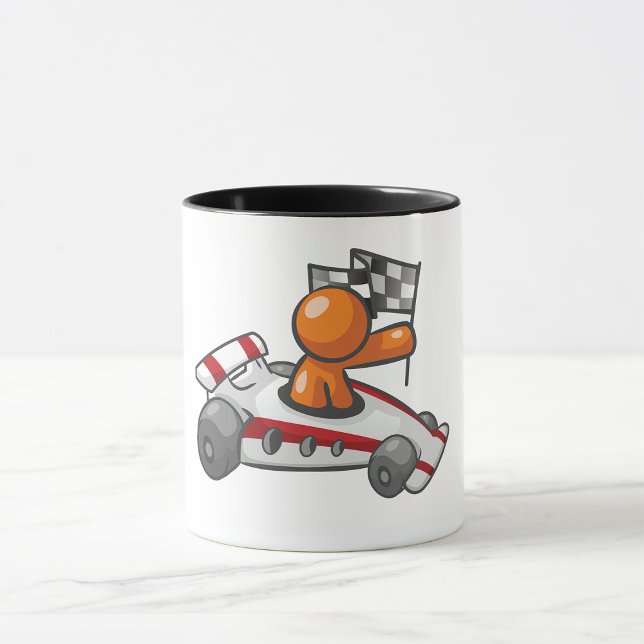 Race Car Checkered Flag Mug (Creator Uploaded)