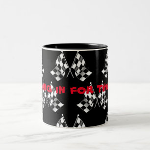 Race Car Coffee Mug