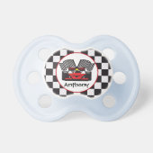 Race Car Design Pacifier (Front)