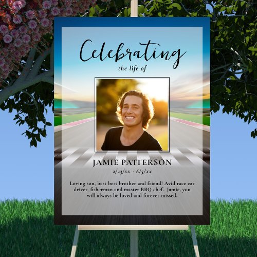 Race Car Driver Celebration of Life, Funeral Photo
