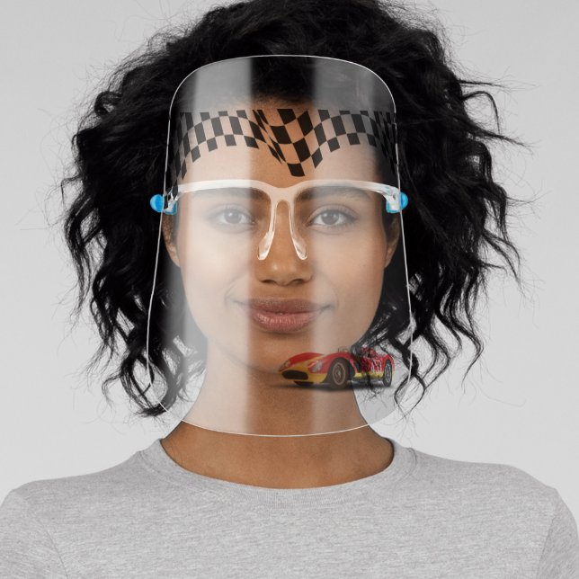 Race Car Face Shield (Insitu)