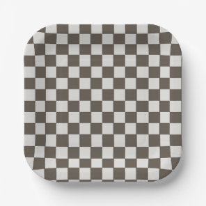 Race Car flag check Birthday Napkins Paper Plates
