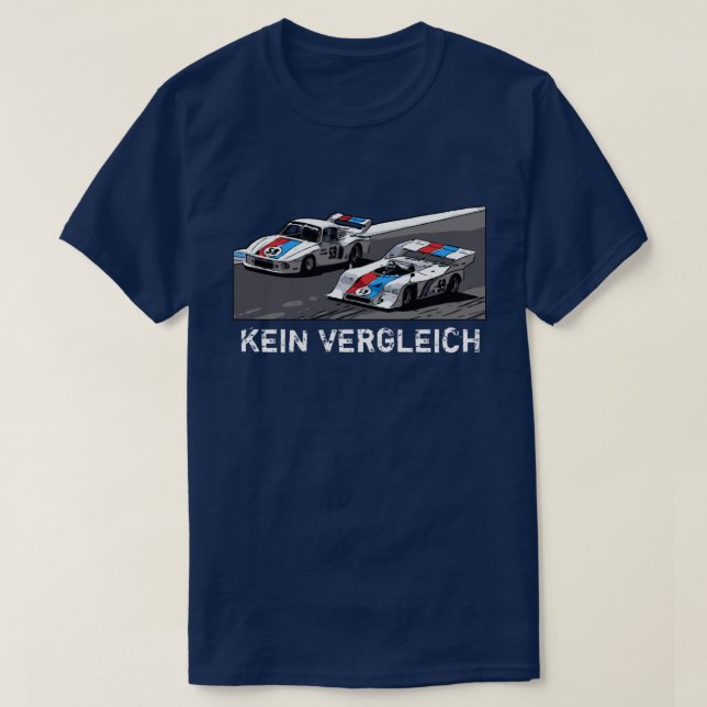 RACE CAR - KEIN VERGLEICH T-Shirt (Design Front)