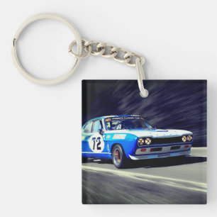 Race Car Keychain