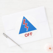 Race Car Kill Switch Decal