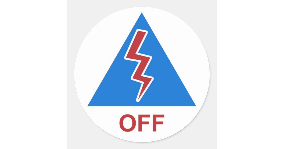 Race Car Kill Switch Decal 