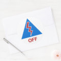 Race Car Kill Switch Decal