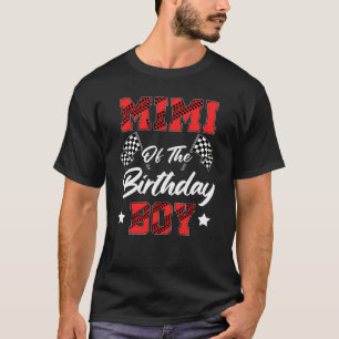 Race Car Mimi Of The Birthday Boy Racing Family Pi T-Shirt
