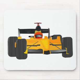 race-car mouse pad