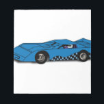 Race Car Notepad<br><div class="desc">Finishing races is important, but racing is more important.</div>