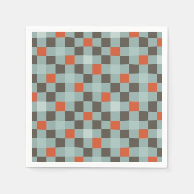 Race Car Party Paper Napkins | Vintage Race Car (Front)