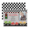 Race Car Racecar Brithday Boys Birthday Invitation