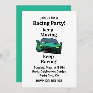 Race Car Racer Racing Party