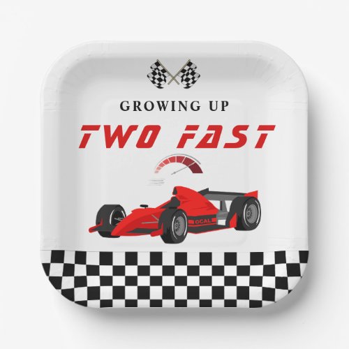 Race Car Racing Birthday Party Napkins Paper Plates