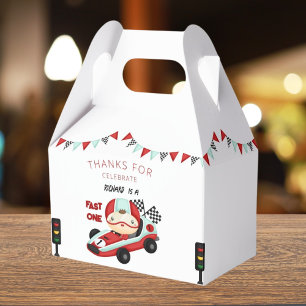 Race Car Racing Kid's Birthday Theme Favor Boxes