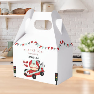 Race Car Racing Kid's Birthday Theme Favor Boxes