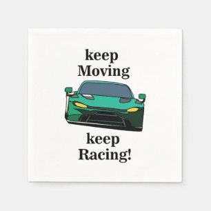 Race Car Racing Racer Birthday Party Napkins