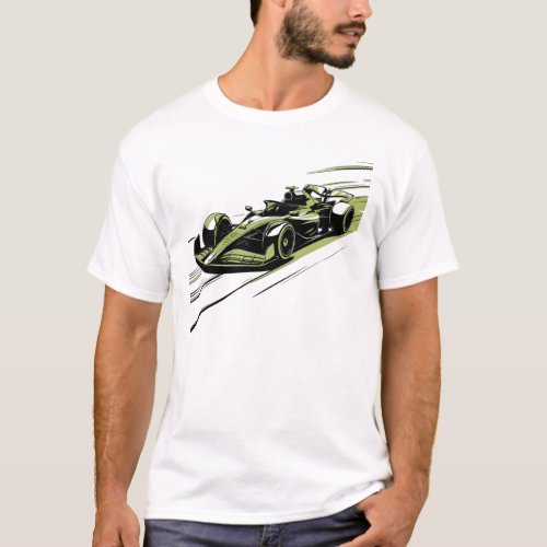 Race Car Racing T_Shirt