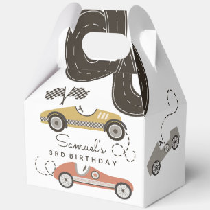 Race Car Racing Theme Party Boxes
