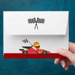 Race Car Racing Two Fast Boy Birthday Party Envelope<br><div class="desc">Race Car Racing Two Fast Boy Birthday Party envelope. Check the collection for more matching items!</div>