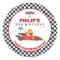 Race Car Racing Two Fast Boy Birthday Thank You