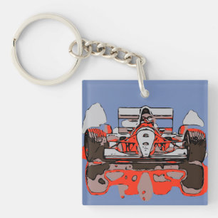 RACE CAR - RAIN MASTER KEYCHAIN