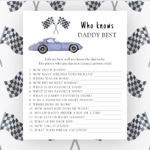 Race car - Who knows daddy best game