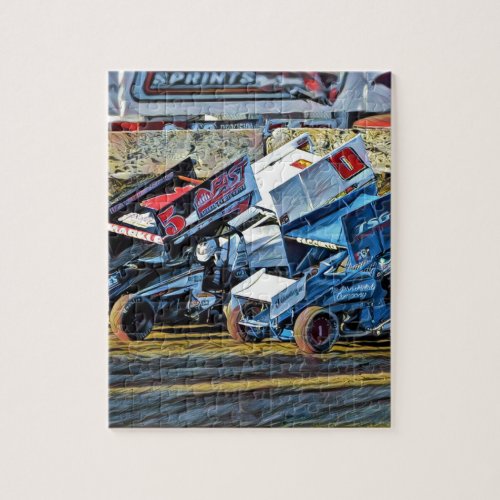 Race Cars Jigsaw Puzzle