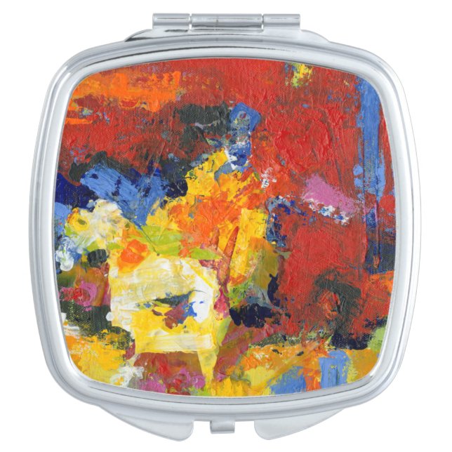 Race Day Compact Mirror (Front)