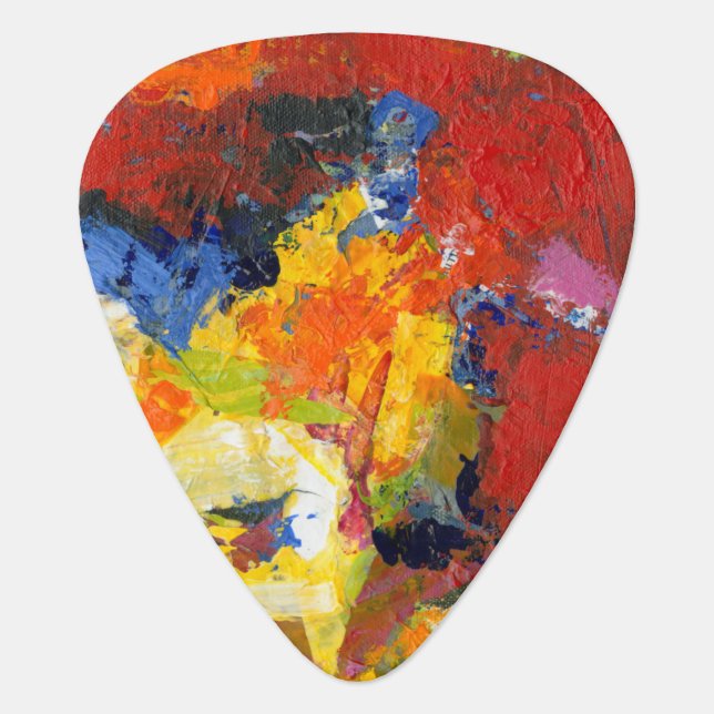 Race Day Guitar Pick (Front)