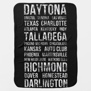 Race Fan Baby Blanket