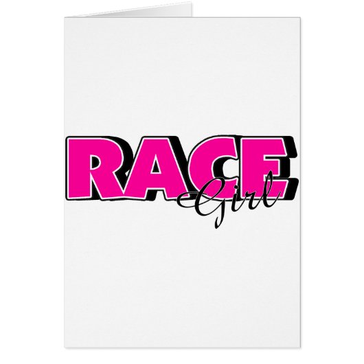 Race Girl Cards (Front)