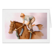 Race Horse and Jockey (Front Horizontal)