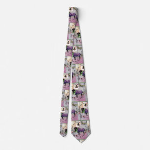 race horse derby tie