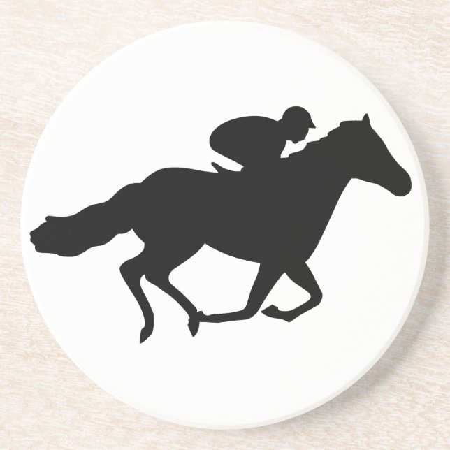 Race Horse Drink Coaster (Front)