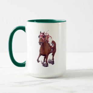 Race Horse is the Winning Thoroughbred Mug