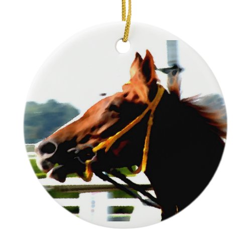 Race Horse Ornament