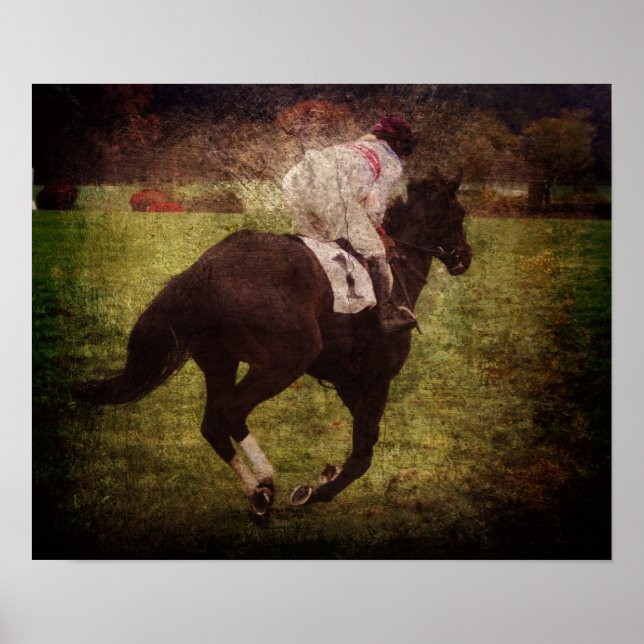 Race Horse Poster (Front)