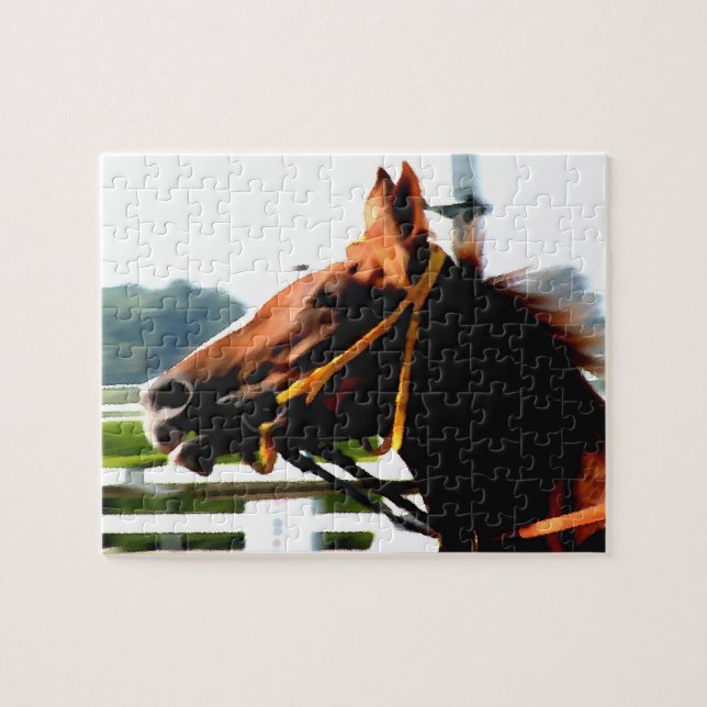 Race Horse puzzle (Horizontal)