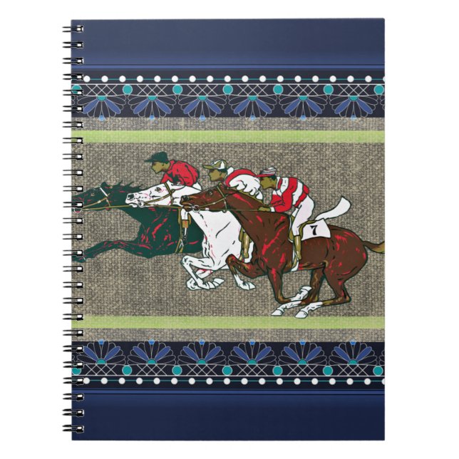 Race Horses Notebook (Front)