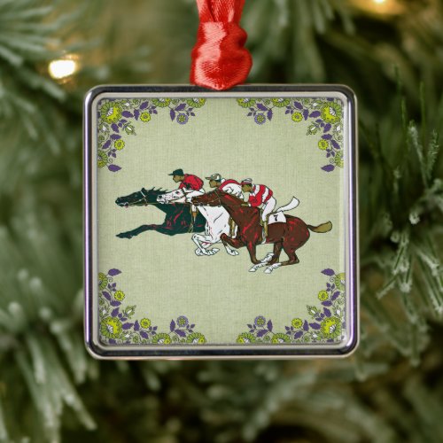 Race Horses Ornament