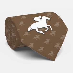 Race Horses Sport Gifts Neck Tie