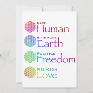 Race: Human Birthplace: Earth Politics: Freedom Invitation