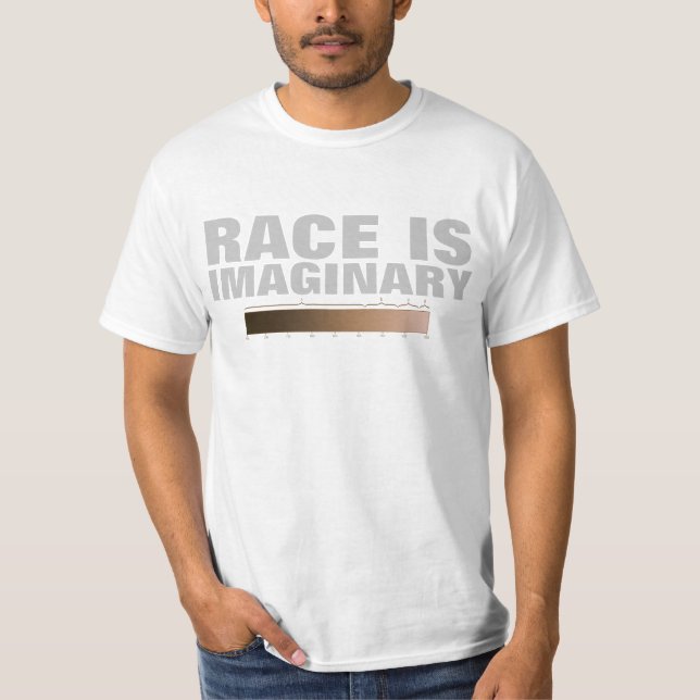 Race Is Imaginary T-Shirt (Front)