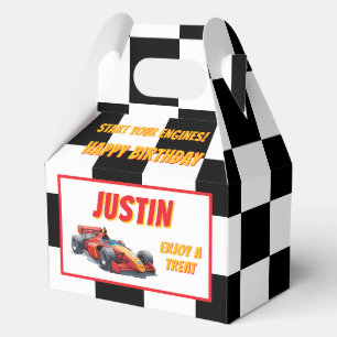 Race on Over 4.5"w x 2.75"l x 5.5"h Favor Boxes